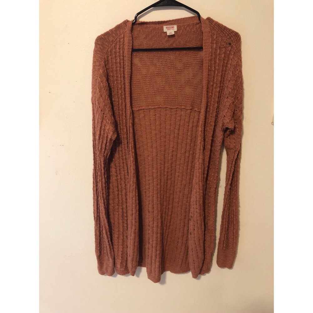 Orange cardigan